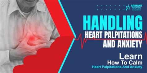 Handling Heart Palpitations And Anxiety Arihant Hospitals