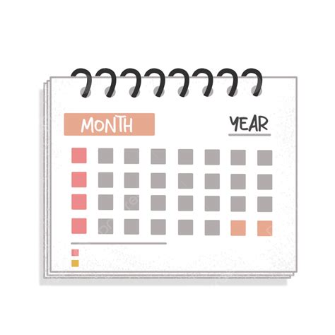 Desk Calender Illustration Calendar Cartoon Calendar Clipart