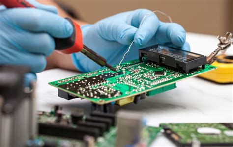 Hand Soldering Solder Connection PCB Production Systems