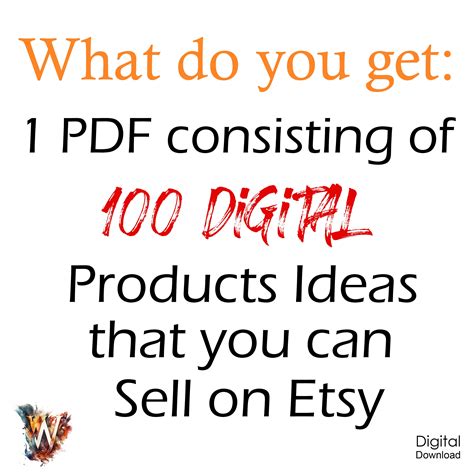 Etsy Digital Product Ideas 2025 100 Digital Product Ideas To Sell The