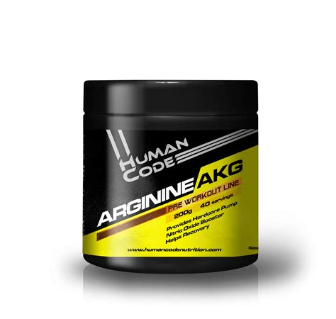 HumanCode » ARGININE AKG – 200 g - Suplementy diety dla sportowców