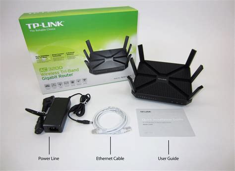 Tp Link Archer C3200 Tri Band Trådløs Router Ac Standard 80211ac