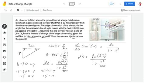 SOLVED Help Me Solve This Question Help Elevator An Observer Is 30 M