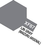 Tamiya Acrylic Mini XF77 IJN Gray Sasebo Arsenal 1 3 Oz