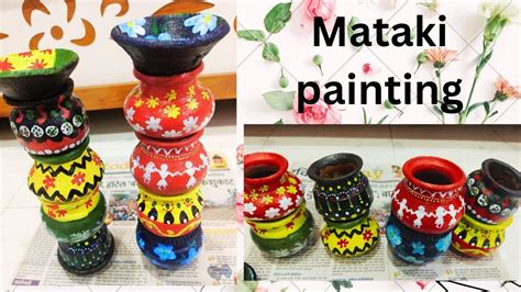 Easy Matki Decoration Ideas How To Paint And Decorate A Pot At Home