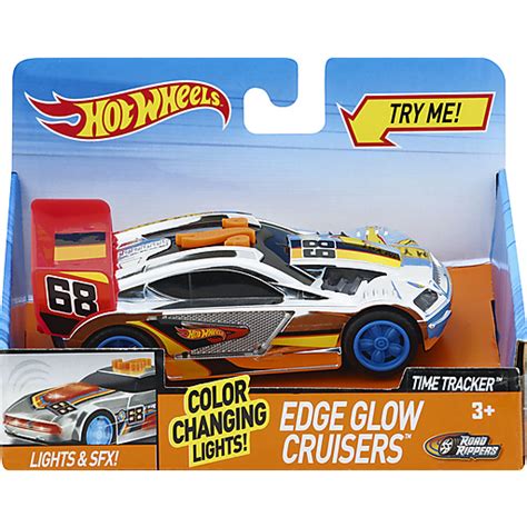 Hot Wheels Edge Glow Cruisers Time Tracker 1 Ea Shop Viking Village Foods