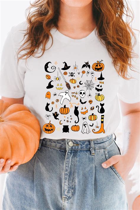 Spooky Shirt Funny Halloween Tee Ghosts Potion Elixir Etsy