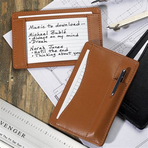 Slim Wallet Writer Always Carry A Pen And Paper Handy Wallet Cheap