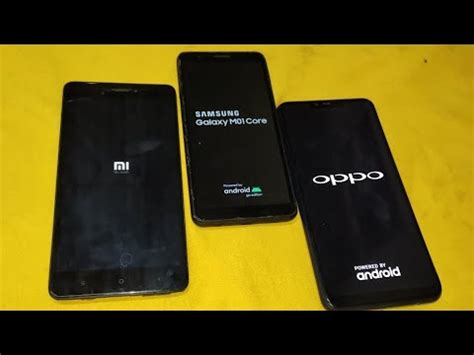 Power On Off Speed Battle Mi Vs Samsung Vs Oppo Who Wins Youtube