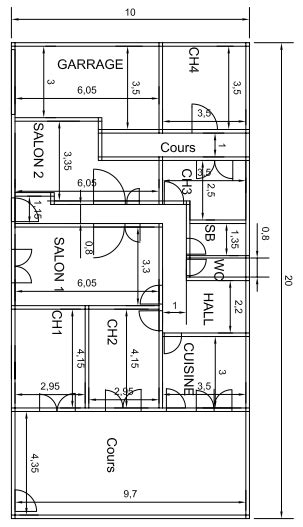 Plan De Maison M Algerie Ventana Blog