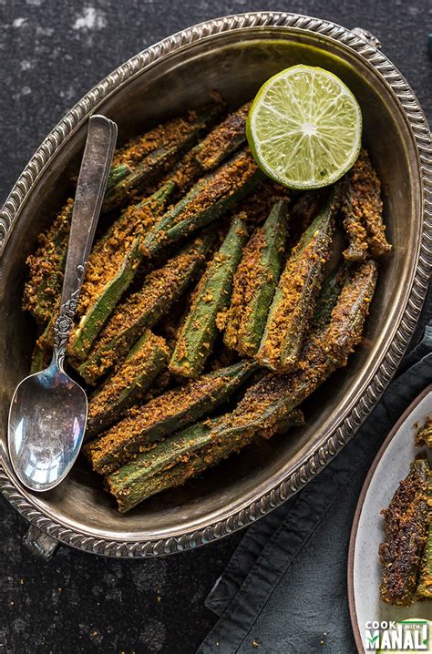 Bharwa Bhindi Stuffed Okra Cook With Manali