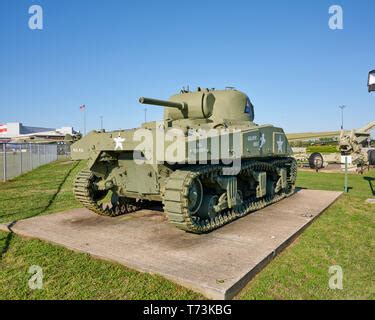 M Sherman Panzer Us Army Zweiter Weltkrieg Stockfotografie Alamy