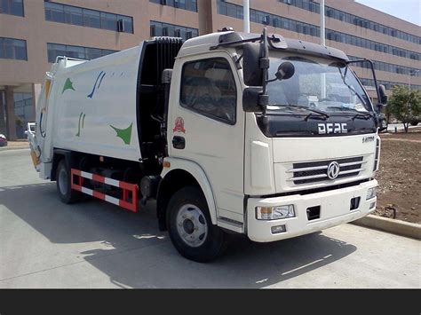 Dongfeng Duolika 2axles 6m3 7m3 Compactor Garbage Truck China Garbage