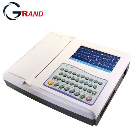 Portable Channel Leads Ecg Machine Excellent Automatic