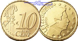 Luxemburg 2003 Kursmünze 10 Cent CH UNC MA Shops