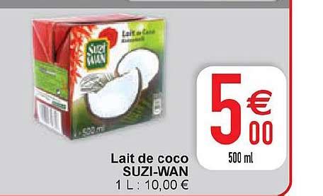 Promo Lait De Coco Suzi Wan Chez Cora ICatalogue Fr