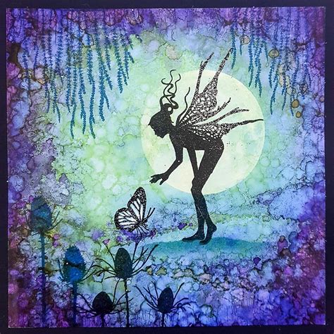 New Stamps 2016 Lavinia Stamps Cards Lavinia Stamps Fairy Silhouette