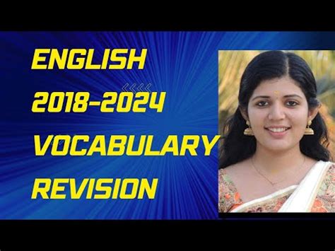 English Vocabulary Revision Using Codes Ldc Psc Ldc Psc