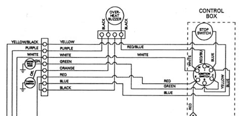 Mercury Marine Ignition Switch Wiring Diagram