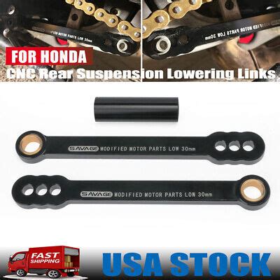 Cnc Rear Suspension Lowering Links Kit Cushion Lever For Honda Cbr