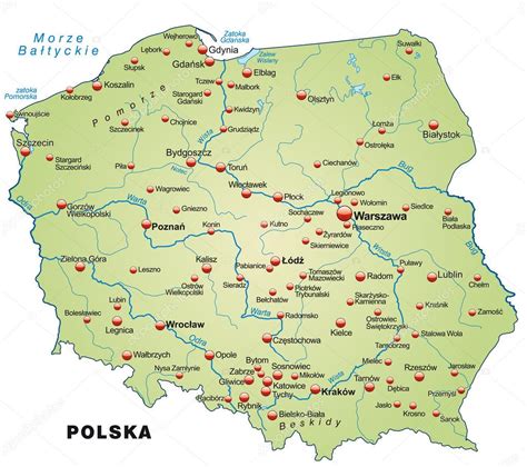 El Mapa De Polonia