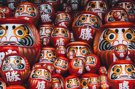 Traditional Daruma Dolls In Japanese Culture Spirit Of Japan