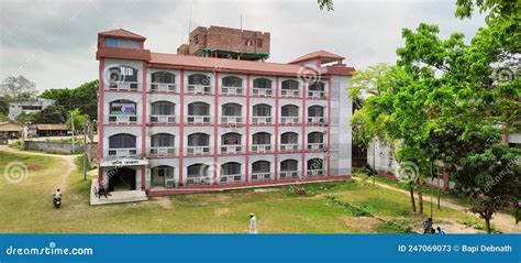 A Traditional College In Satkhira District Of Bangladesh Stock Image