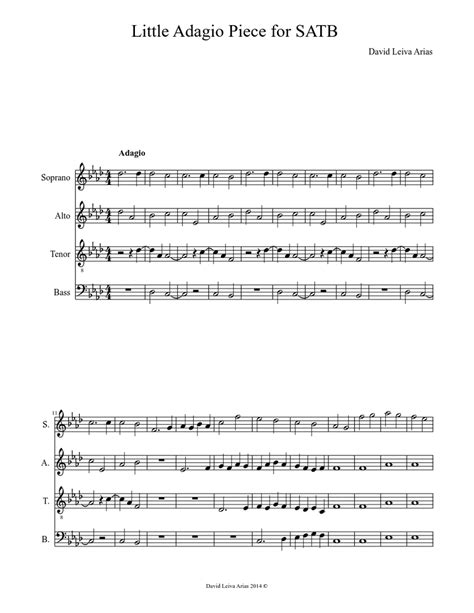 Coral Sheet Music For Clarinet In B Flat Solo