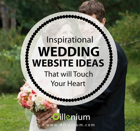 10+ Inspirational Wedding Website Ideas will Touch Your Heart