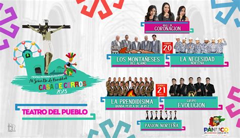 Fiestas Patronales Casa de Cerros 2023 Ferias de México y Eventos