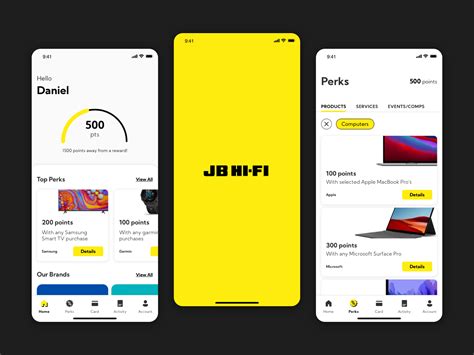 Jb Hi Fi Rewards App Concept By William Tapp On Dribbble