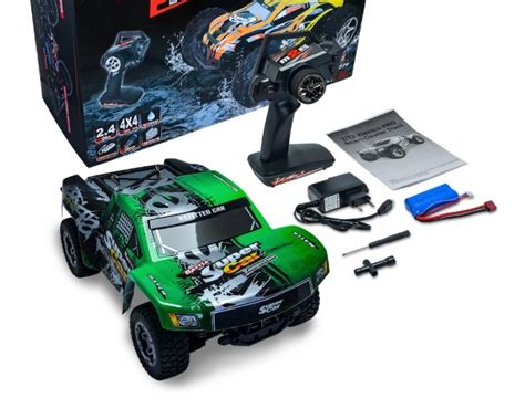 Carro El Trico Off Road Truck Shortcourse Wd C R Dio Ghz Esc