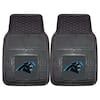 Fanmats Carolina Panthers In X In Piece Heavy Duty Vinyl Car