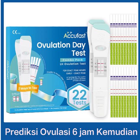 22pcs Accufast Double Check Ovulation Test Kit Predict 6 Hours Later