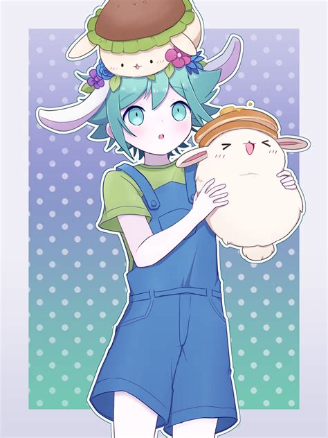 Basil Basil Pancake Bunny And Bun Bunny Omori Drawn By Hatoba