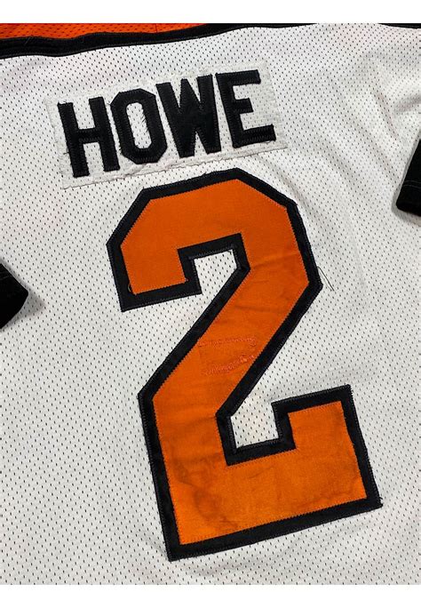 Lot Detail Mark Howe Philadelphia Flyers Game Used Jersey