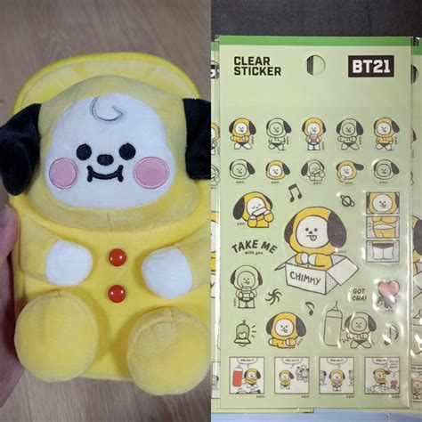 Jual BT21 Official Line Friends Monopoly RJ Chimmy Cooky Dompet Kartu