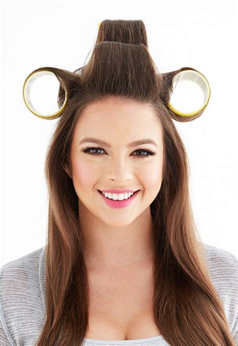 Hair Rollers Curlers Drybar Up Hairstyles High Tops Drop Earrings