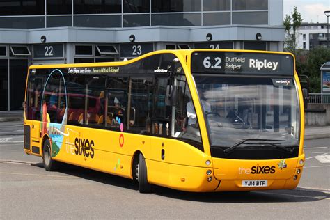 Optare Versa 837 Trent Barton The Sixes YJ14BTF Seen In Flickr