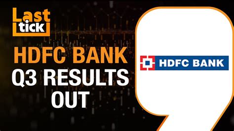 Hdfc Bank Q Result Nii Up Profit Jumps Youtube