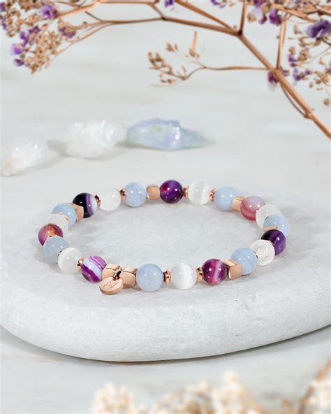 Bracelet Lithoth Rapie Quilibre Motionnel En Pierre Naturelle