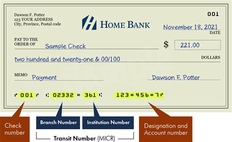 Home Bank Routing Numbers And Transit Branch Numbers