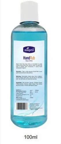 Hand Rub Aqua Shine Instant Germ Protection Tulsi And Aloevera