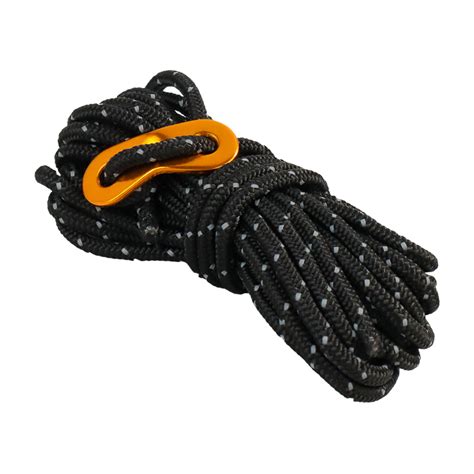 Rayming Tali Paracord Tali Tenda Climbing Rope M Rol Ry A Black