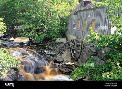 old mill, Sable River, Nova Scotia, Canada Stock Photo - Alamy