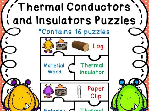 Thermal Conductors And Insulators Teaching Resources