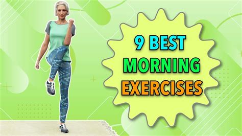 9 Best Morning Exercises For Seniors Youtube