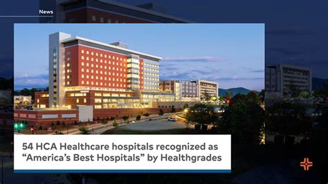 54 HCA Healthcare hospitals recognized as "America's Best Hospitals" by ...