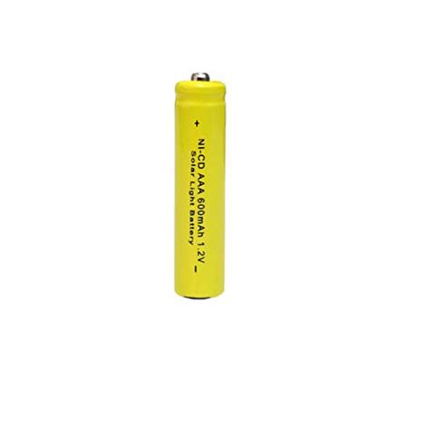 Geilienergy Nicd Aaa 1 2v 600mah Triple A Rechargeable Batteries For Solar Light Lamp Yellow