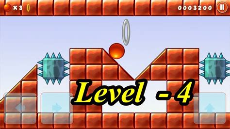 Bounce Ball Gameplay Level 4 Youtube Youtube